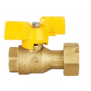 Double Lin Water Female Swivel Nut - Female/Female Short Handle 20mm PN25